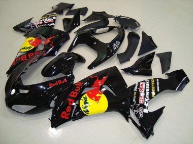 Cheap 2006-2007 Red Bull Kawasaki ZX10R Motorcycle Replacement Fairings