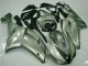 Cheap 2007-2008 Silver Kawasaki ZX6R Motorcycle Fairings Kits